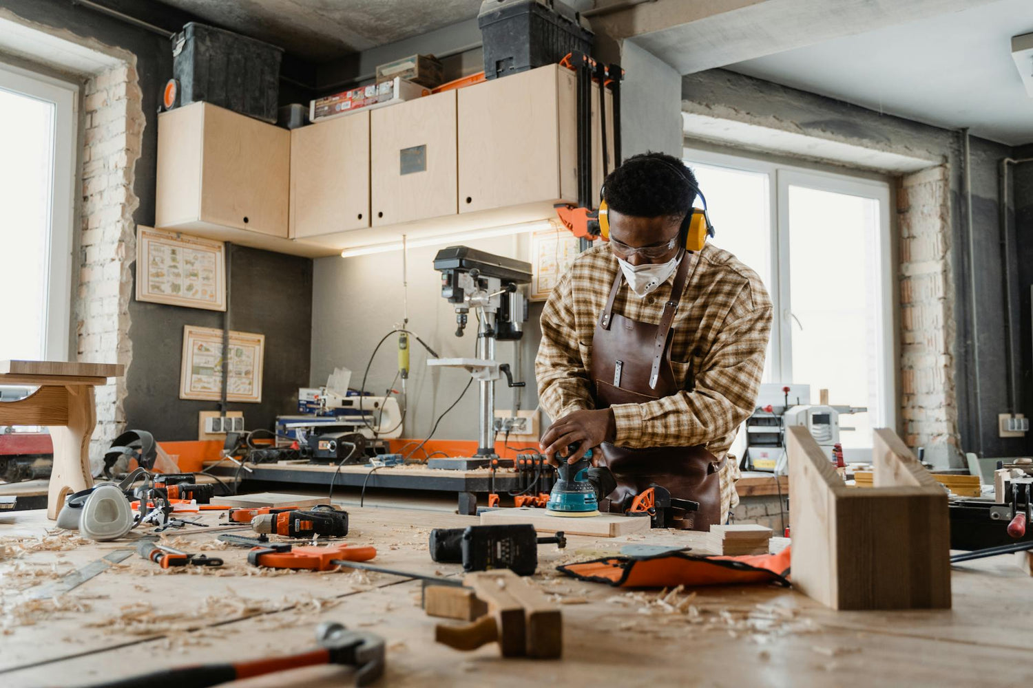 Work Shop-Craft Room-Tool Bench