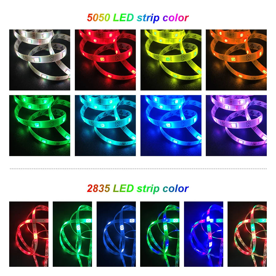 Bluetooth IR Control LED Strip Lights