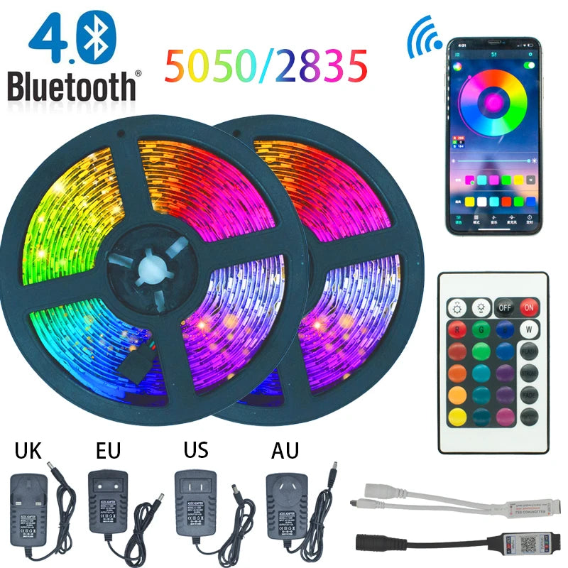 Bluetooth IR Control LED Strip Lights