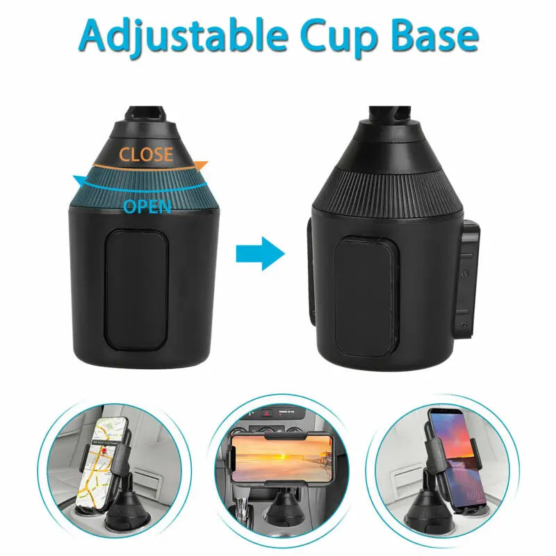 360° Adjustable Car Cup Holder