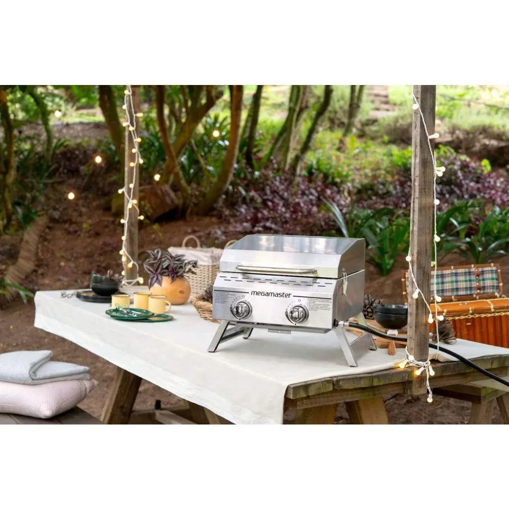 Premium Outdoor Cooking 2-Burner Grill.