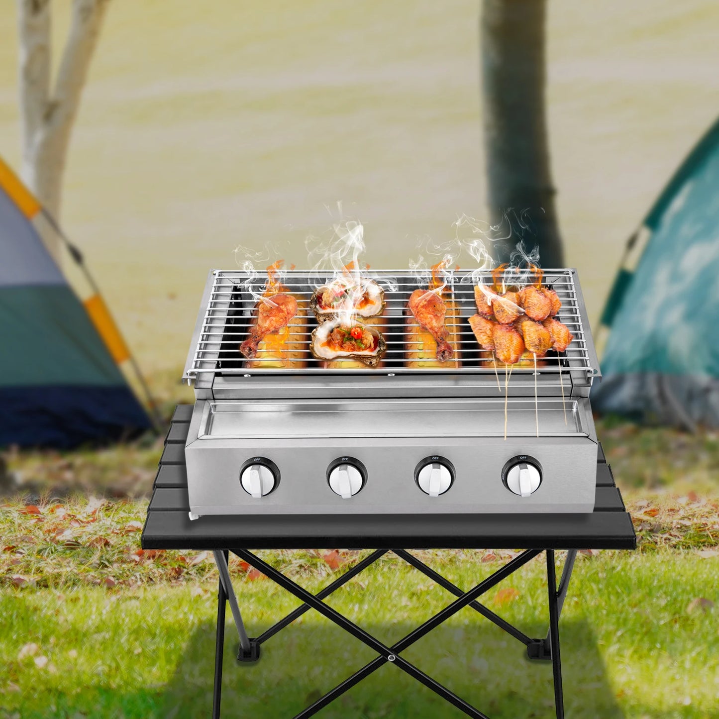 BBQ Propane Gas Stove Grill