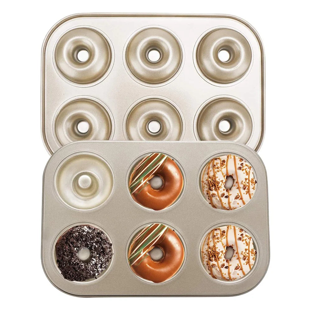 Metal Donut Mold Baking Pan Non-Stick