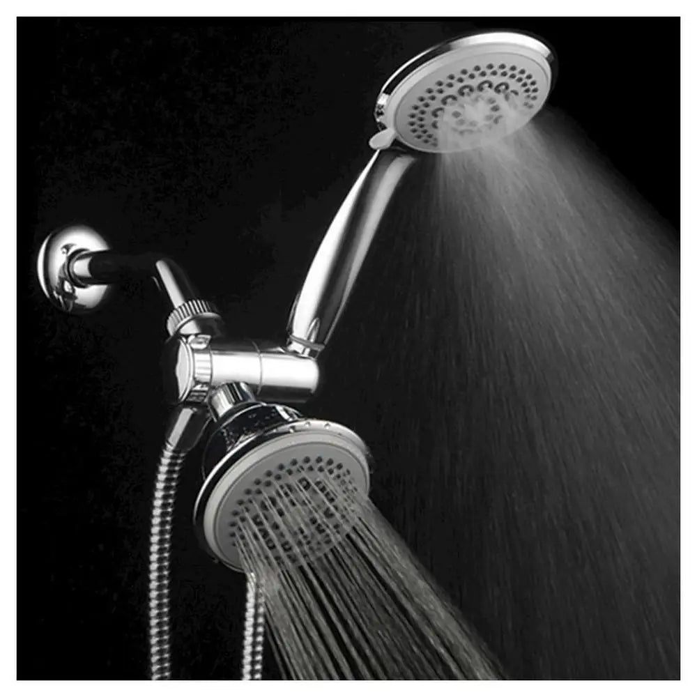 Dual Shower Head System 36 Flow Options.