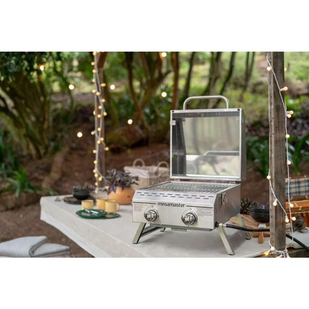 Premium Outdoor Cooking 2-Burner Grill.