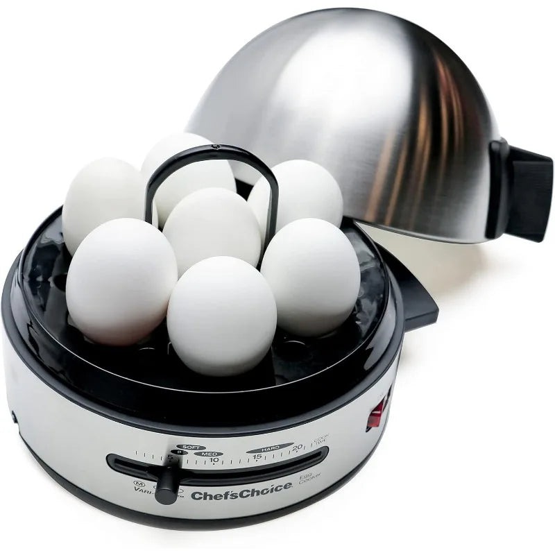 Chef'sChoice 810 Gourmet 7-Egg Cooker with Electronic Timer