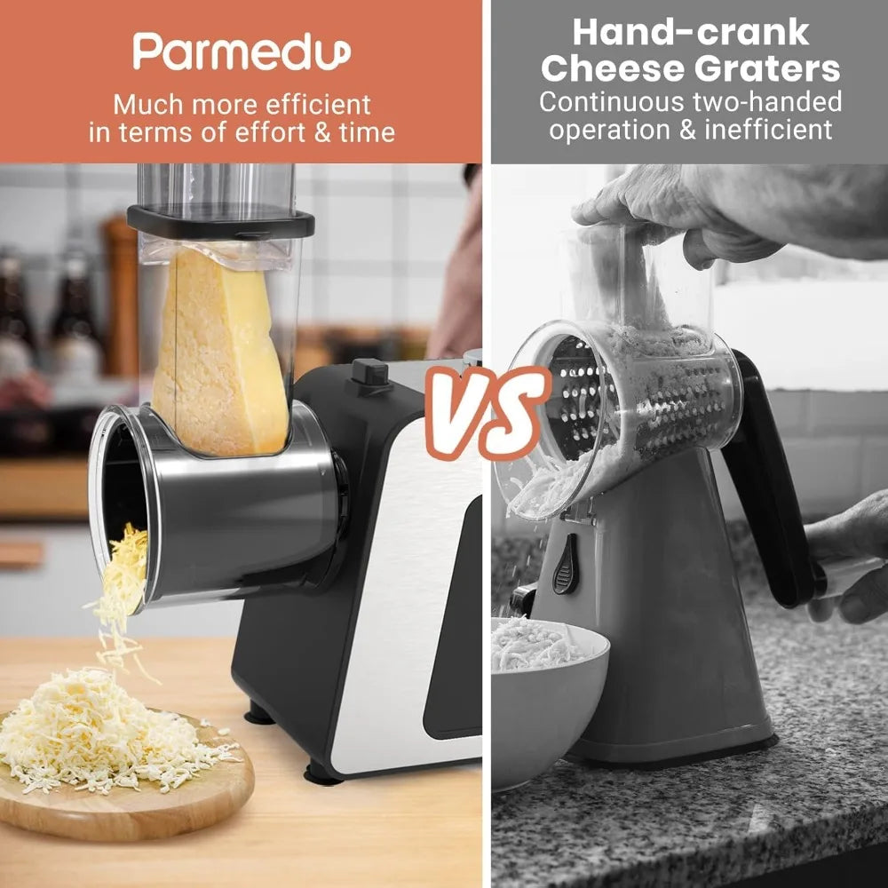 Electric Cheese Grater & Meat Grinder: