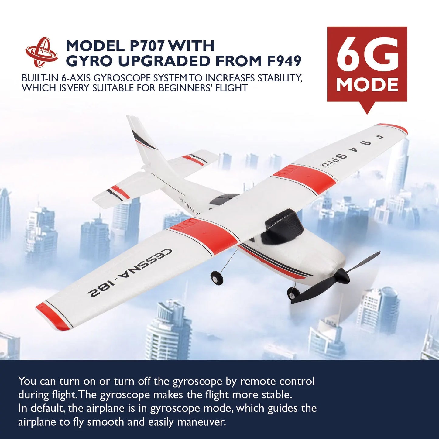 WLtoys F949RC Airplane Fixed Wing Plane