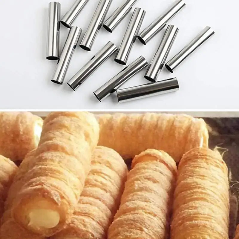 19pcs/pack Cannoli Tubes Forms Set