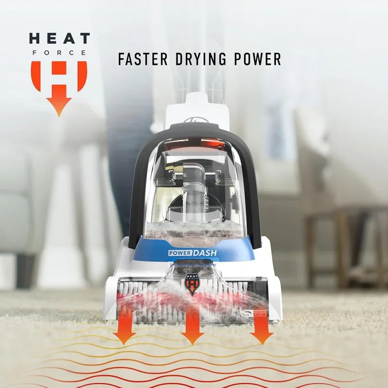 Hoover PowerDash Pet Compact Carpet Cleaner, Shampooer Machine.