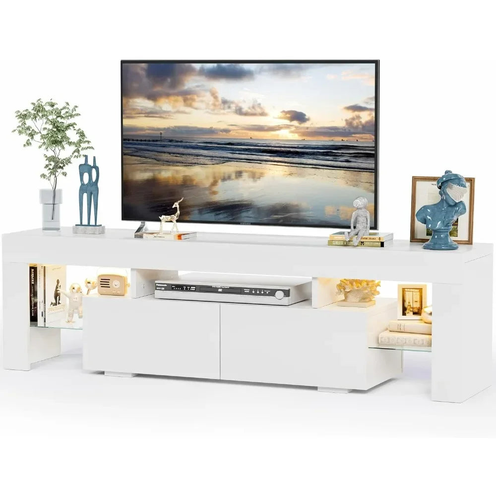 Modern LED TV Stand for Televisions up to 70"