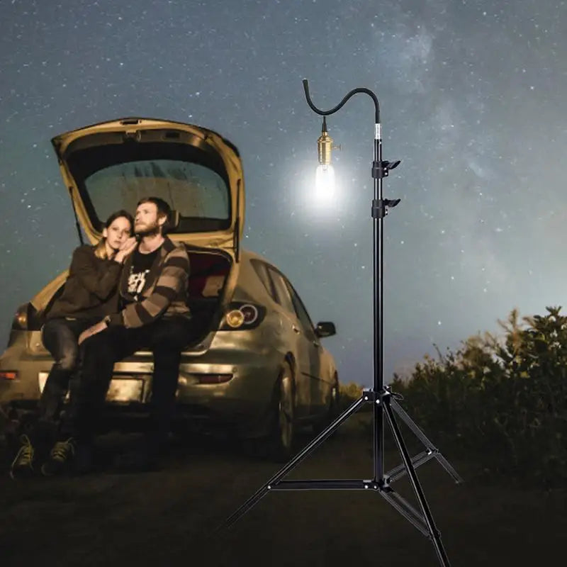 Light Stand Folding Telescoping Tripod Adjustable