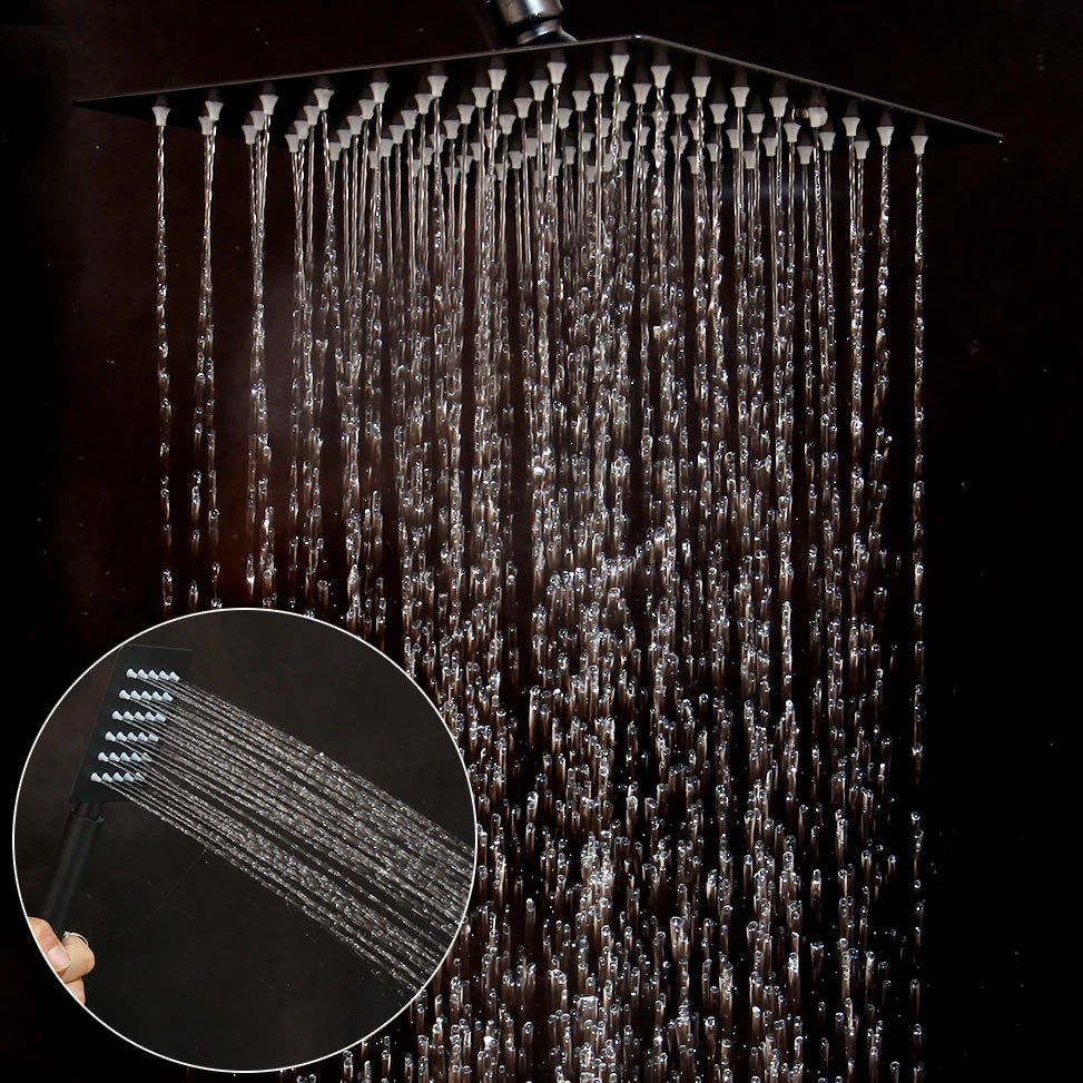 Bathroom Shower Set Rainfall Shower Head