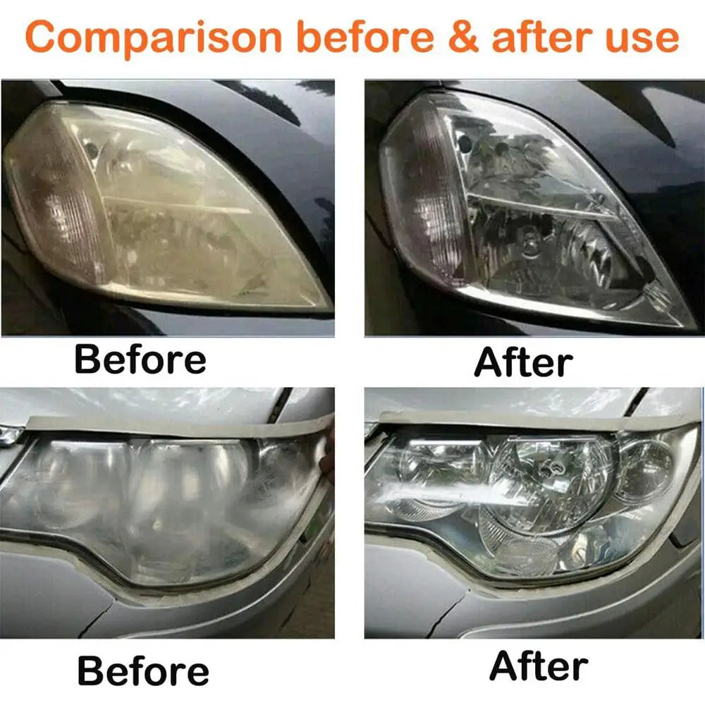 Headlamp Cleaning Restores Brightness