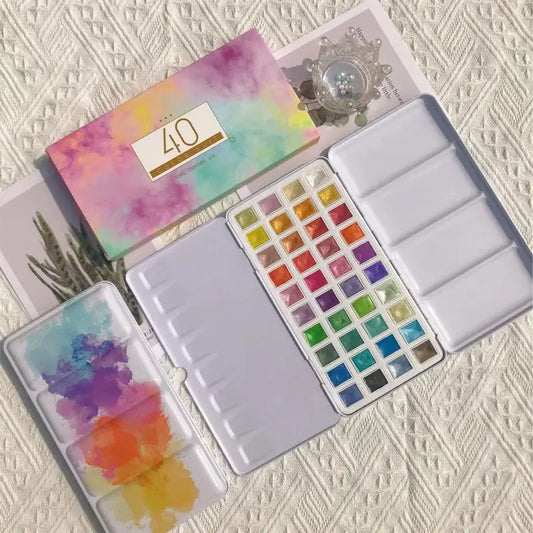 40 Colors Water Color Set