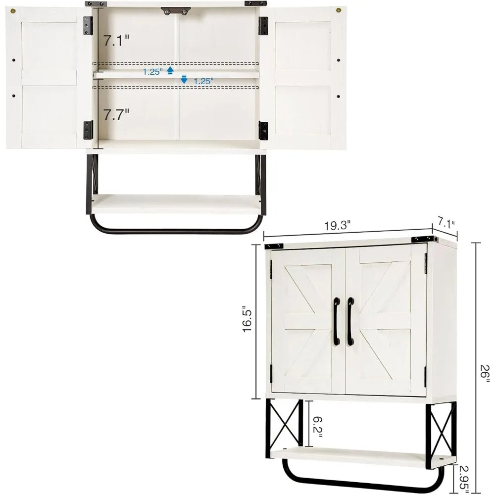 3-Tier Bathroom Cabinet for Bathroom