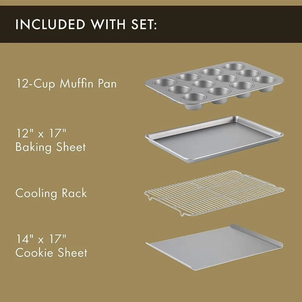 Nonstick Bakeware Set, 10-Piece Set