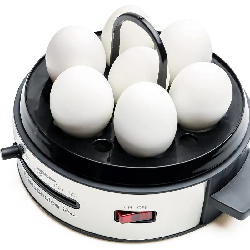 Chef'sChoice 810 Gourmet 7-Egg Cooker with Electronic Timer