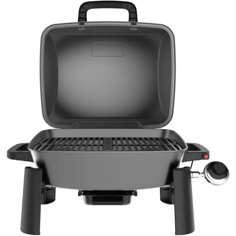 BBQ Grill, 1-Burner Portable Propane Gas Grills,