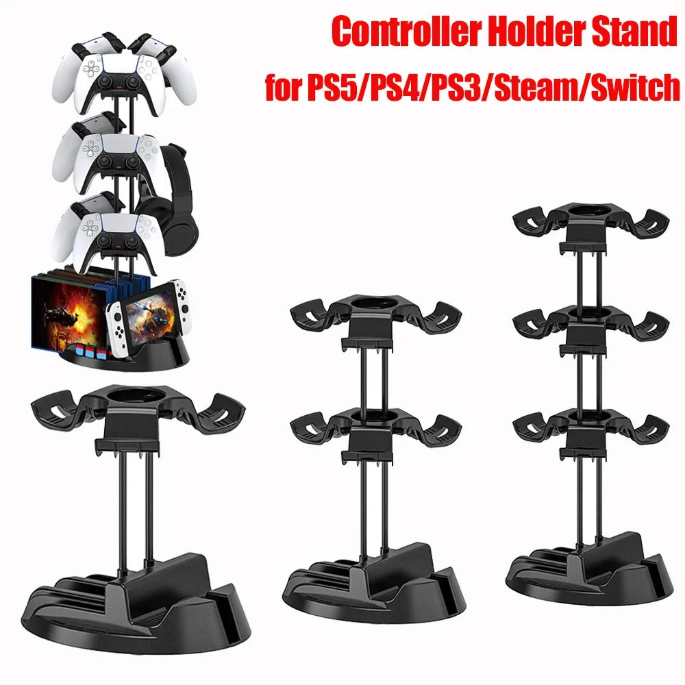 1/2/3 Tier Game Controller Stand&Headphone Holder