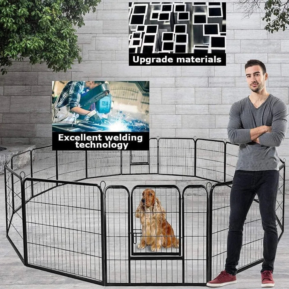 Dog Playpen Pet Dog Fence.