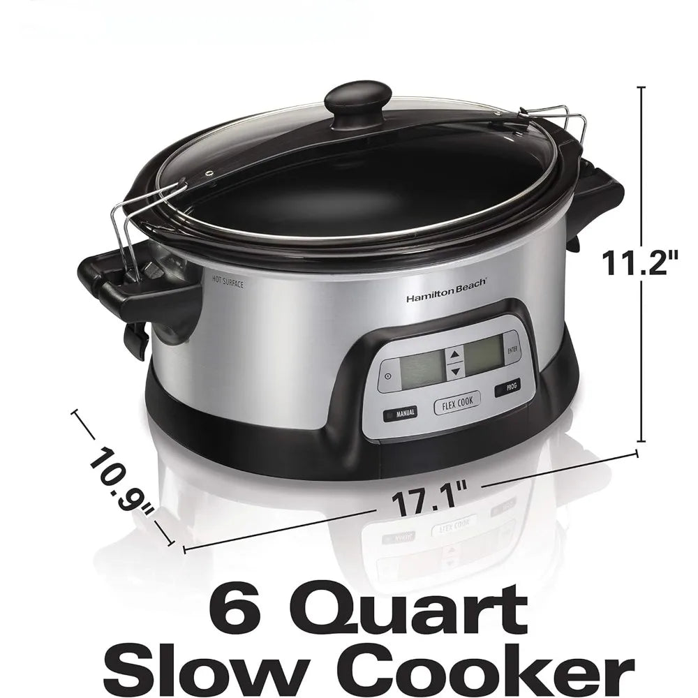 Portable Programmable Slow Cooker.