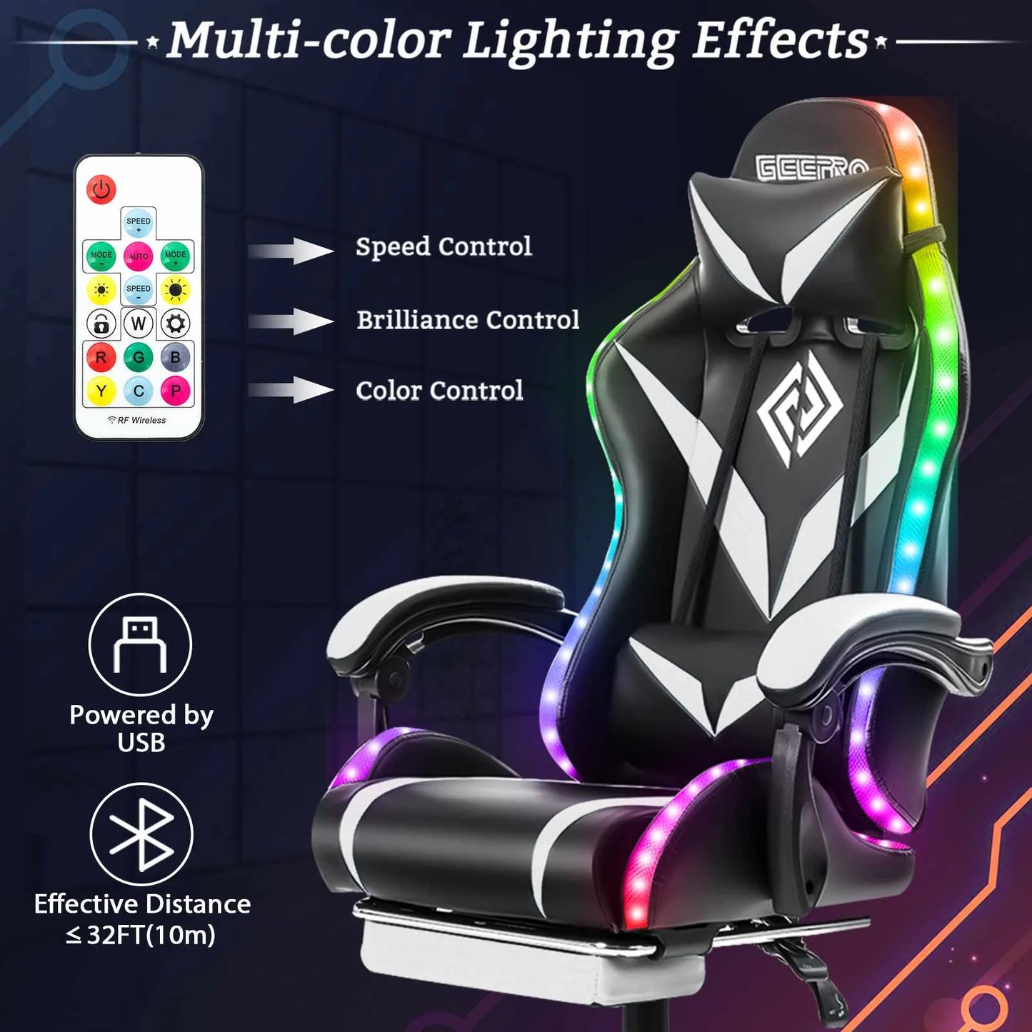 135 Degrees Gaming Chair