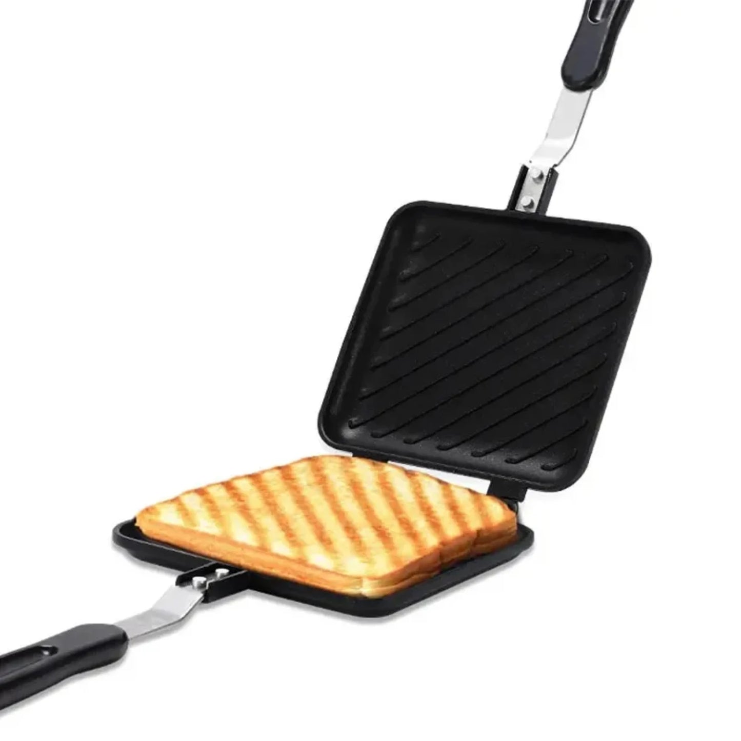 Sandwich Maker with Waffle Pancake Mold for Baking Bread