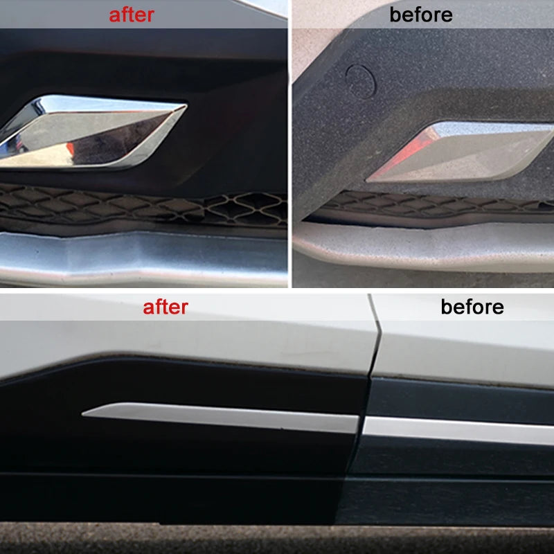 Plastic Longlasting Restorer Back To Black Gloss Car Cleaning.