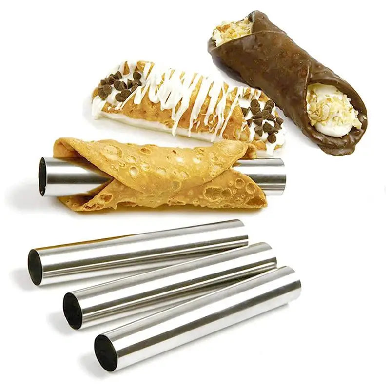 19pcs/pack Cannoli Tubes Forms Set