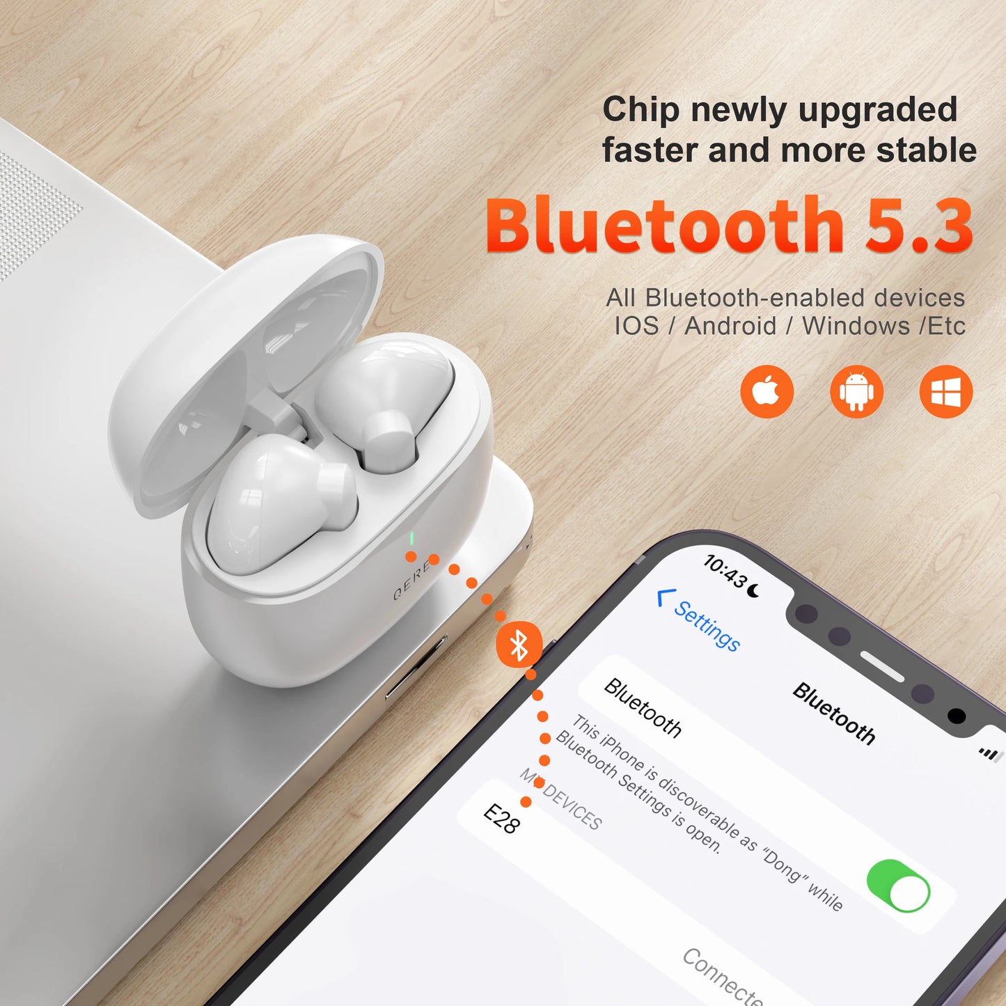 Wireless Earphones  Bluetooth