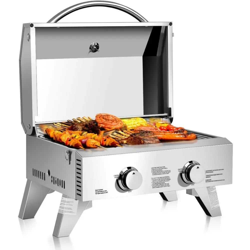 BBQ Grill, Gas Grills with 2 Burner