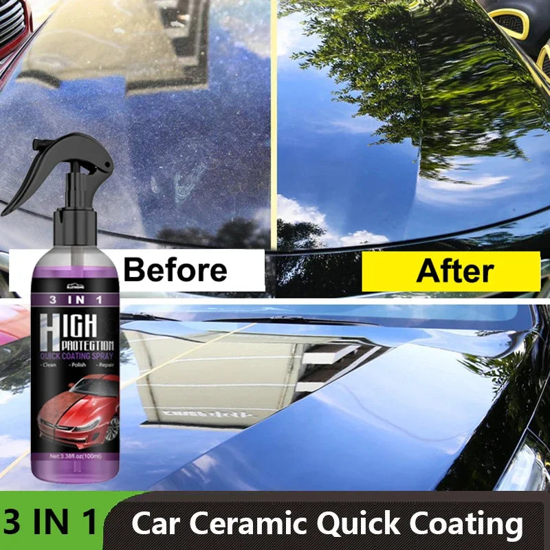 Car Body Polish/Paint Protection Wax Spray Car Accessories