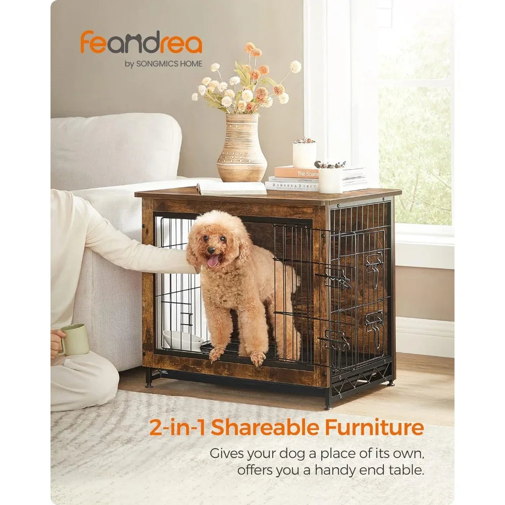 Dog Crate Furniture, Side End Table.