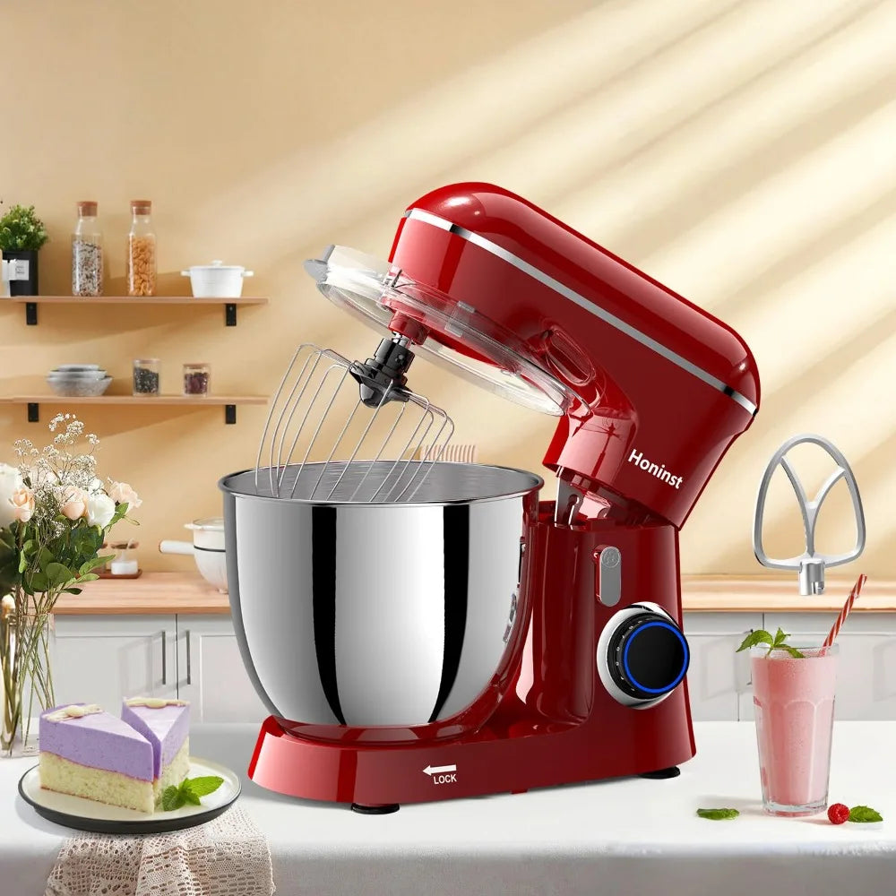 6.5QT 10-Speed 660W Tilt-Head Electric Stand Mixer