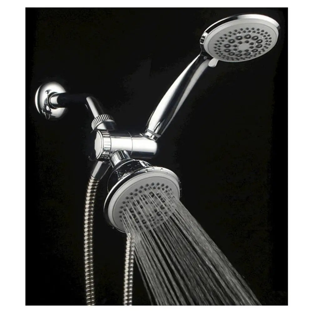 Dual Shower Head System 36 Flow Options.