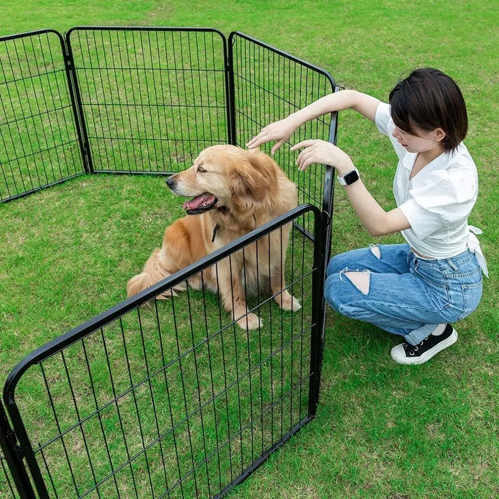 Dog Playpen Pet Dog Fence.