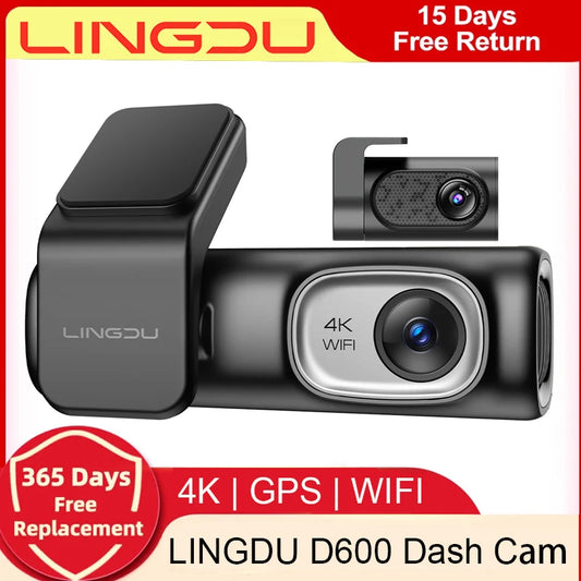 4K 2160P UHD Dash Cam Car DVR WiFi Camera