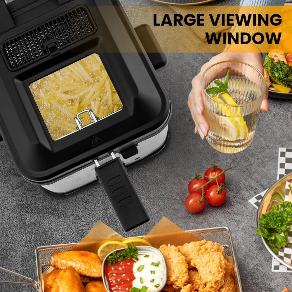 Electric Deep Fryer, 1.6 Qt. Oil Capacity