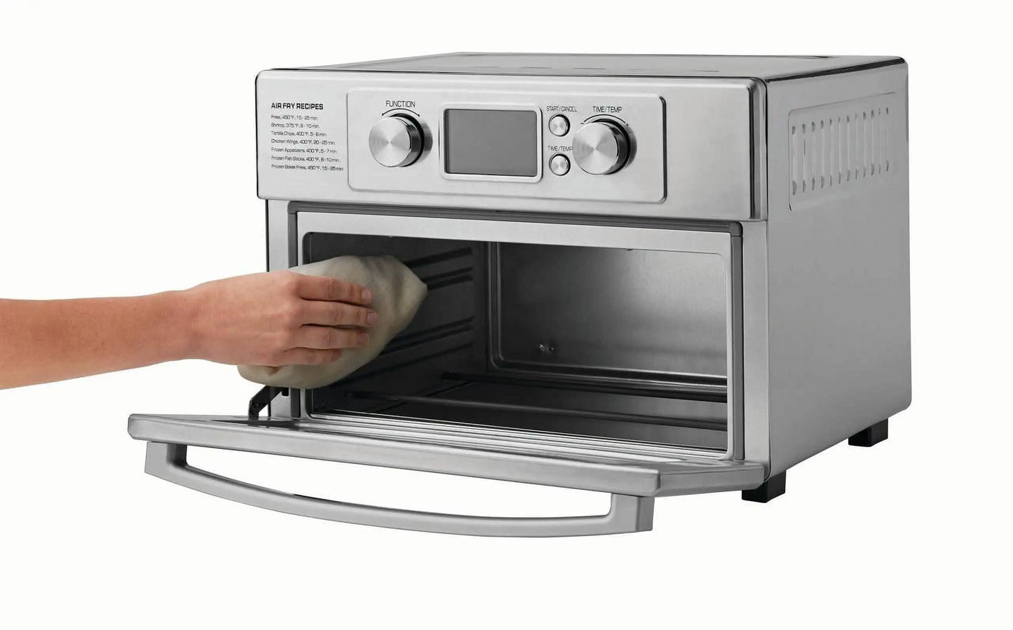 Air Fryer Toaster Oven, Stainless Steel,.