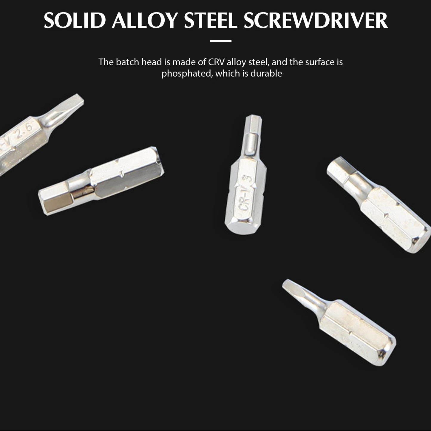 Screwdriver Tools, Vanadium Steel Ratchet Dual-purpose