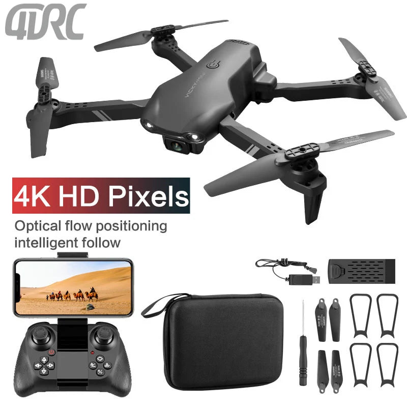 Mini Drone With Wide Angle HD 4K 1080P Dual Camera