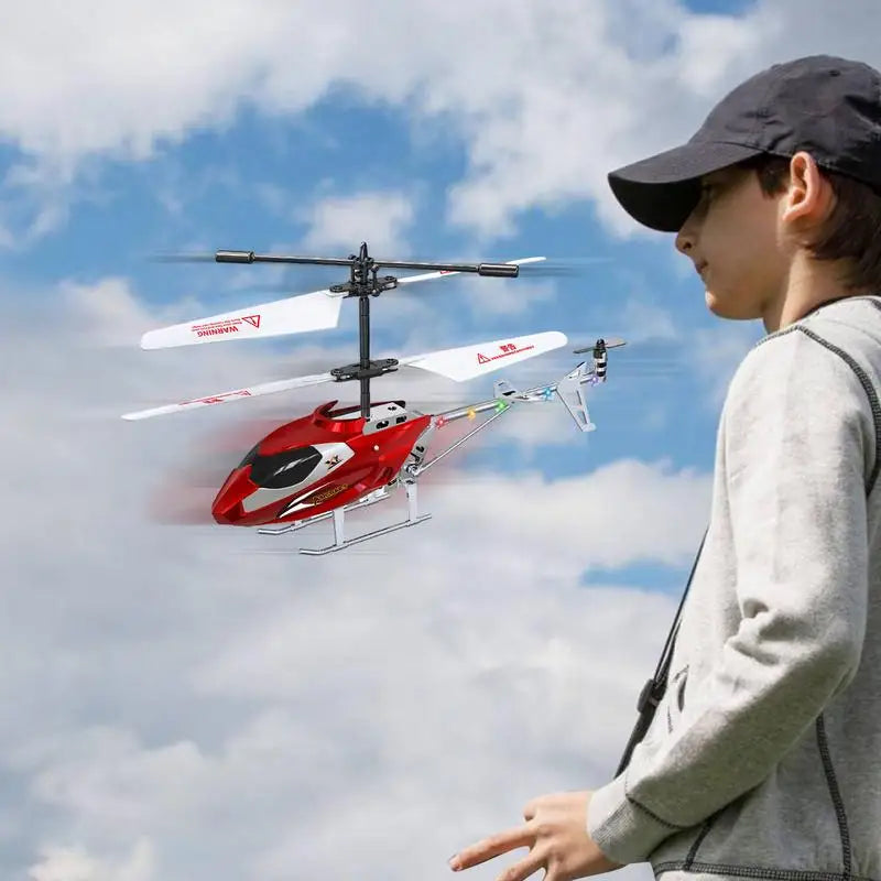 RC Helicopter With 1-Key TakeOff/Landing Fall Resistant Remote