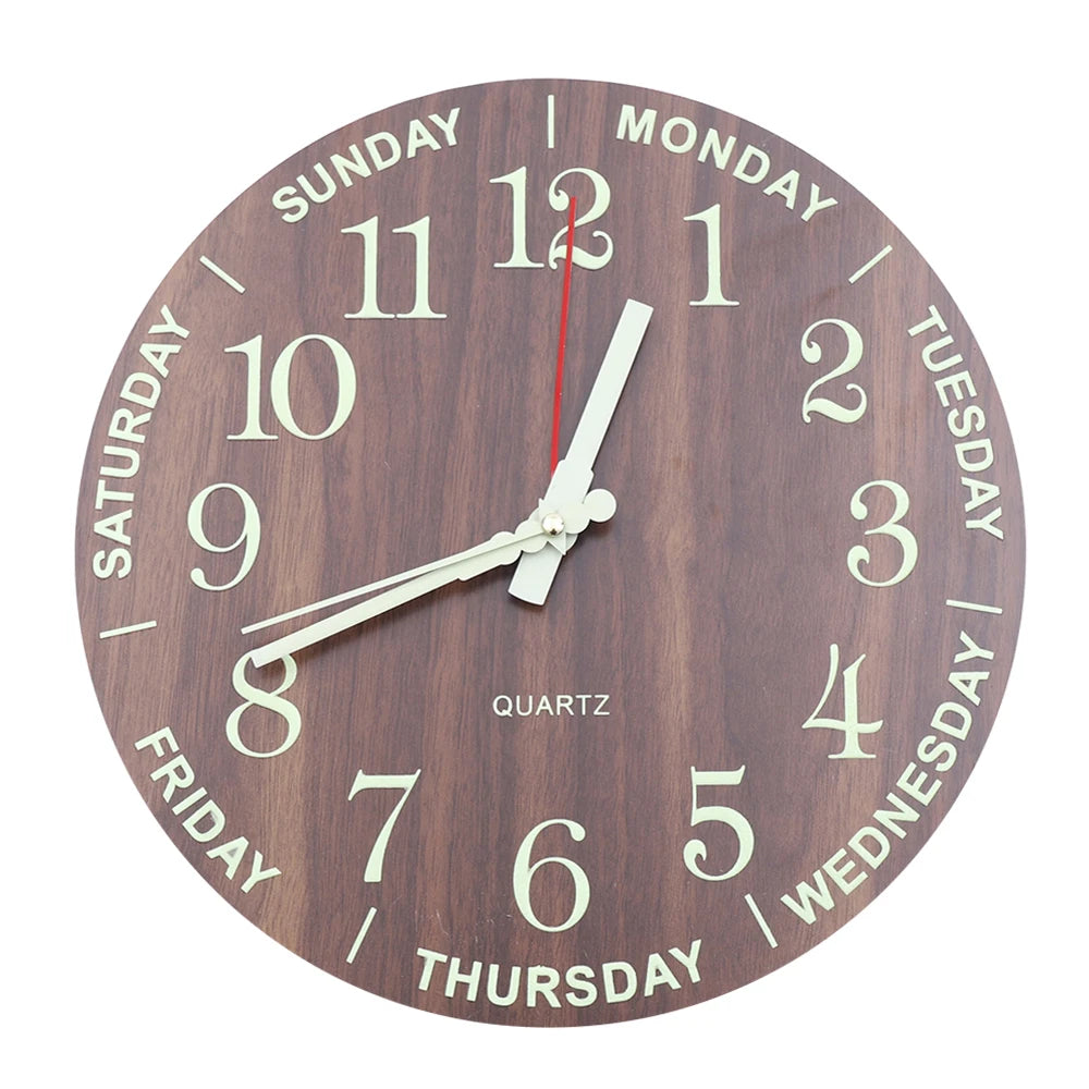 12 Inch Luminous Wall Clock