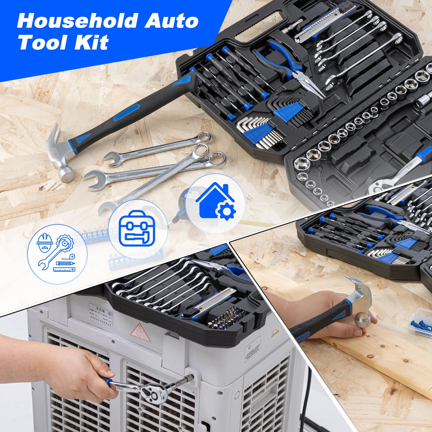 200 PCS Hand Tool Set