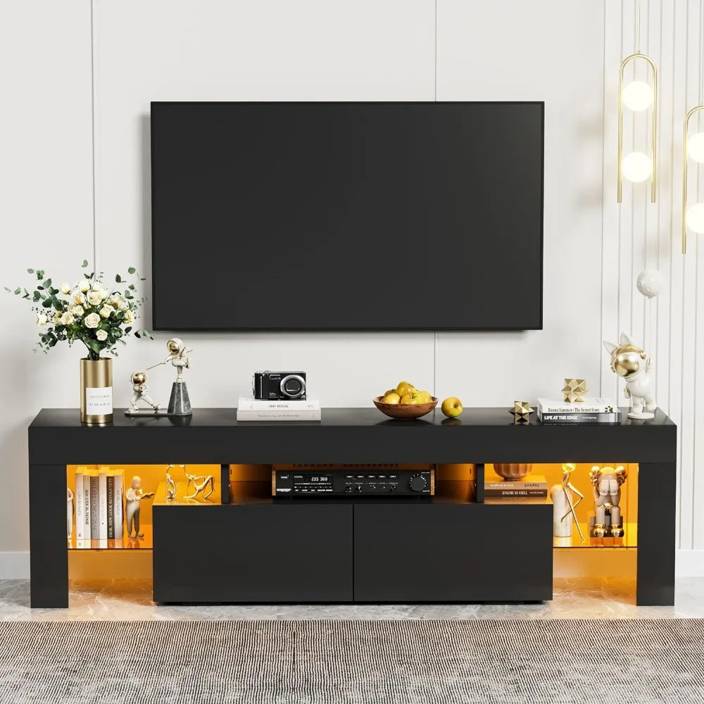 Modern LED TV Stand for Televisions up to 70 Inch