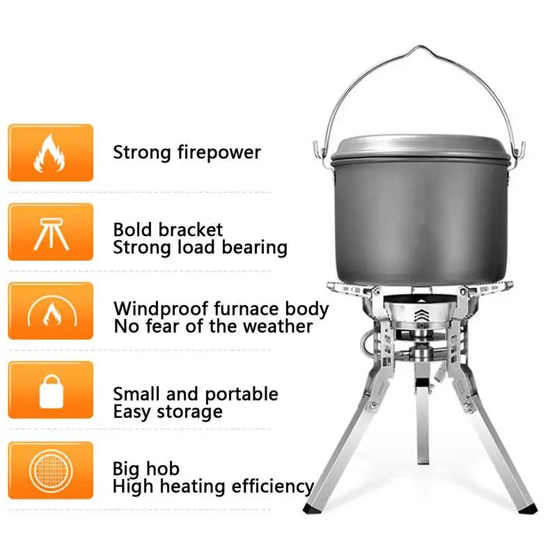 Outdoor Split Gas Stove/Camping Picnic Stove