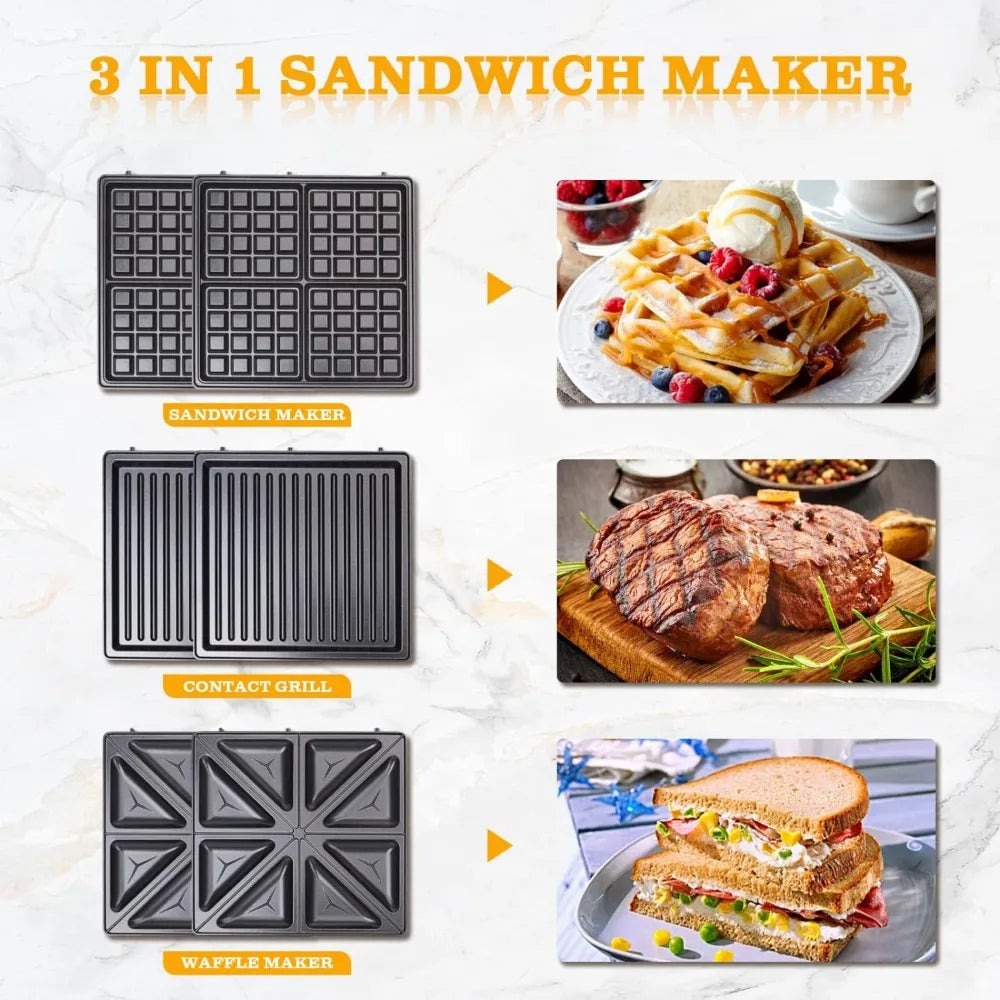 Sandwich Maker 3 in 1