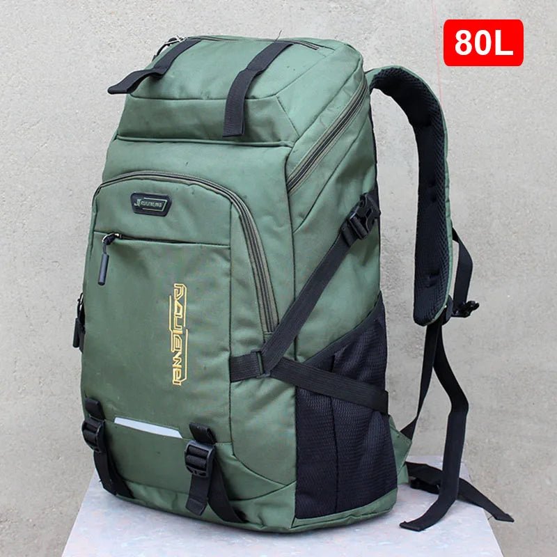 50L/80L Large Capacity Travel Backpack for Men