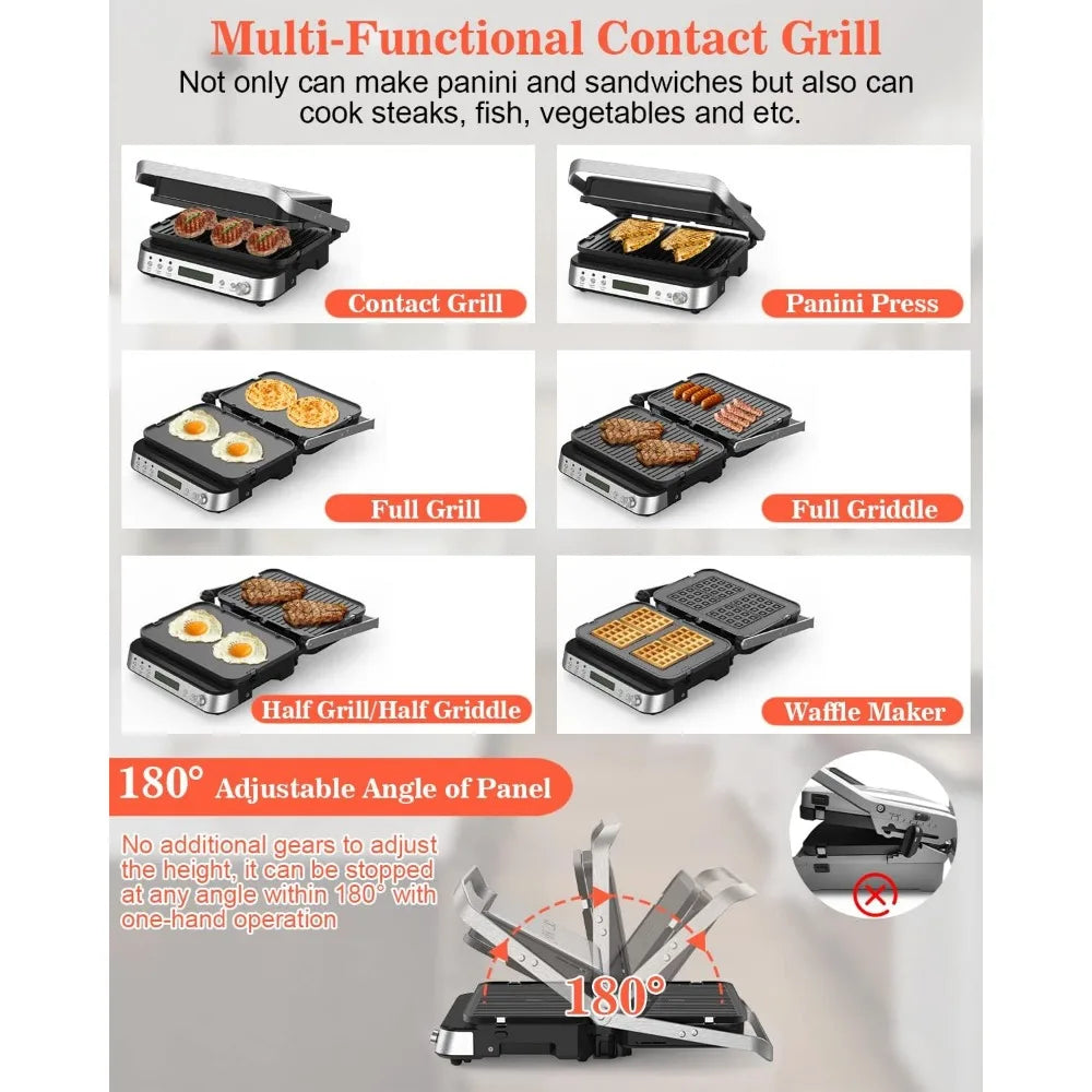 Panini Press Grill Sandwich Maker